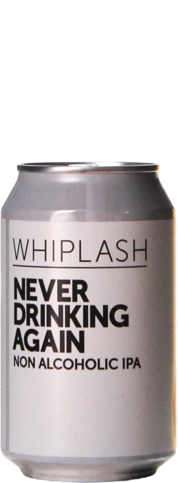 Whiplash Never Drinking Again 33 Alcoholvrij Bier kopen