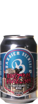 Baxbier Benidorm Brutalism 33 Zuurbier Bier kopen