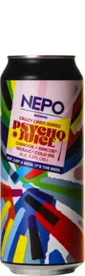 NEPO Brewing Crazy Lines: Psycho Juice 50 IPA Bier kopen