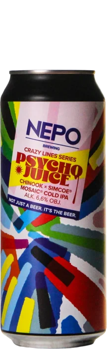 NEPO Brewing Crazy Lines: Psycho Juice 50 IPA Bier kopen