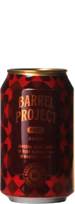 Kees Barrel Project Port 2026 33 Stout Bier kopen