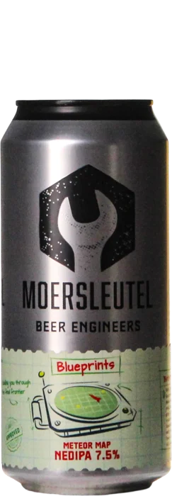 De Moersleutel Blueprints: Meteor Map 44 IPA Bier kaufen