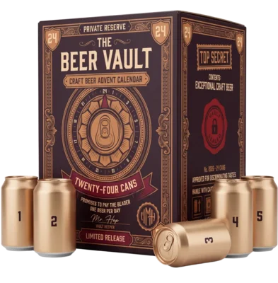 Bier Adventskalender 2026 Mr. Hop - The Beer Vault mit 24 Craftbieren