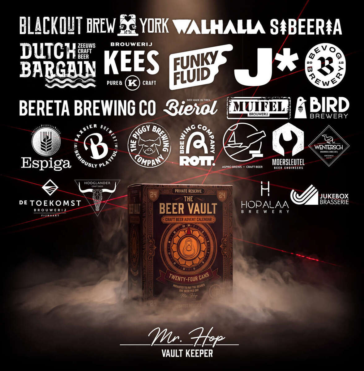 Mr. Hop Adventskalender 2026 Beer vault Brouwerijen