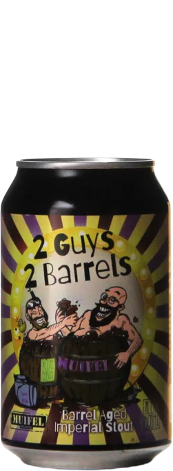 Muifel / Klere Boght 2 Guys 2 Barrels 33 Stout Bier kaufen