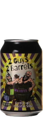 Muifel / Klere Boght 2 Guys 2 Barrels 33 Stout Bier kaufen