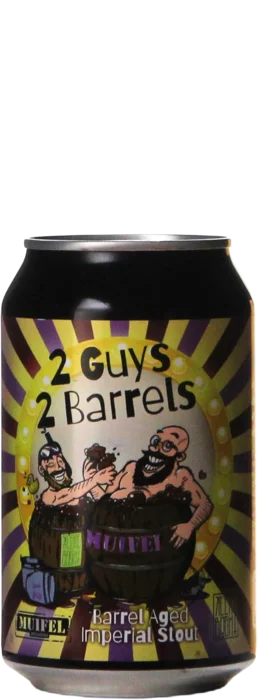 Muifel / Klere Boght 2 Guys 2 Barrels 33 Stout Bier kaufen