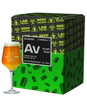 Bier Adventskalender 2026 Mr. Hop Classic met 24 nieuwe speciaalbieren