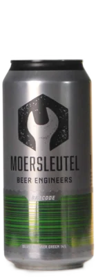 De Moersleutel Barcode Silver & Laser Green 44 Stout Bier kopen