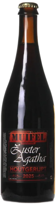 Muifel Zuster Agatha Houtgerijpt 2025 75cl 75 Quadrupel Bier kopen