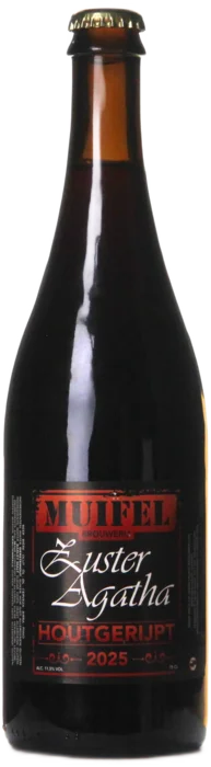 Muifel Zuster Agatha Houtgerijpt 2025 75cl 75 Quadrupel Bier kopen