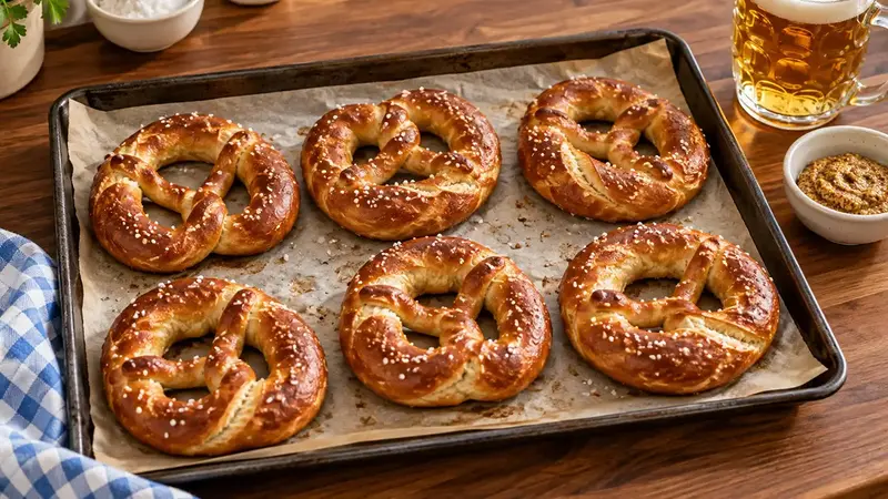 Bierpretzels - Oktoberfest in je keuken!