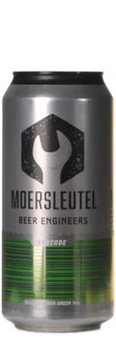 De Moersleutel Barcode Silver & Laser Green