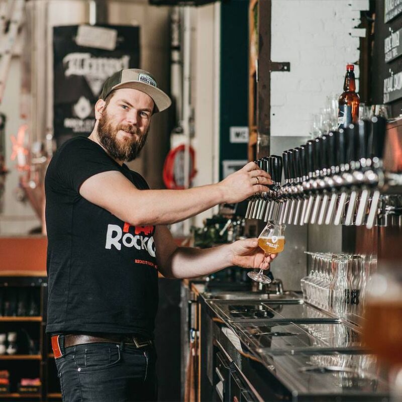 Bieren op tap bij Rock City