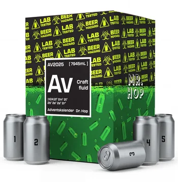 Bier Adventskalender 2026 Mr. Hop Classic met 24 nieuwe speciaalbieren