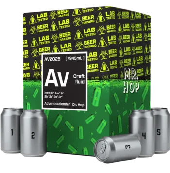 Bier Adventskalender 2026 Mr. Hop Classic mit 24 neuen Craftbieren