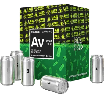 Bier Adventskalender 2026 Mr. Hop Classic met 24 nieuwe speciaalbieren