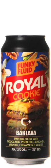 Funky Fluid Royal Cookie: Baklava 50 Stout Bier kopen