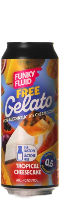 Funky Fluid Free Gelato: Tropical Cheesecake 50 Smoothie Bier Bier kopen