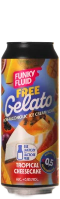 Funky Fluid Free Gelato: Tropical Cheesecake 50 Smoothie Bier Bier kaufen