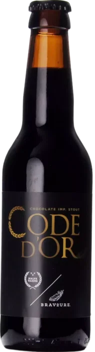 Halve Tamme / Bravoure Code D'or 33 Stout Bier kopen