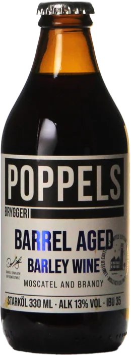 Poppels Barrel Aged Barley Wine Moscatel And Brandy 33 Barley Wine Bier kaufen