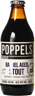 Poppels Barrel Aged Stout Bourbon Cognac And Port 33 Stout Bier kaufen