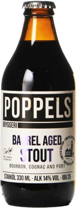 Poppels Barrel Aged Stout Bourbon Cognac And Port 33 Stout Bier kaufen