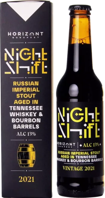 Horizont Night Shift Vintage 2021 RIS Tennessee Whiskey & Bourbon Barrels 33 Stout Bier kaufen