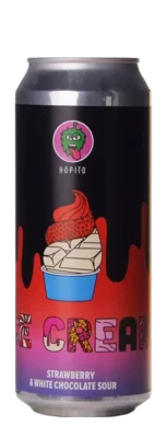 Hopito Ice Cream - Strawberry & White Chocolate 50 Zuurbier Bier kopen