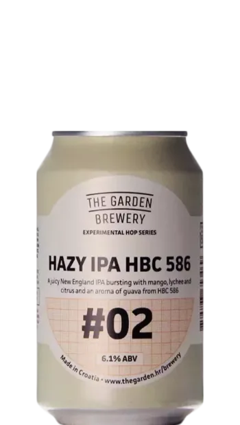 The Garden Hazy IPA HBC 586 #2