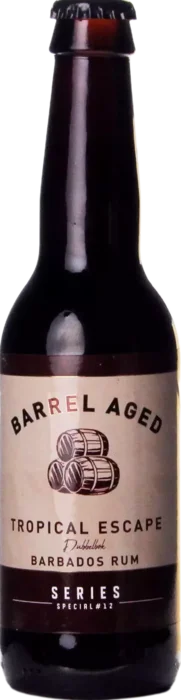 De Smokkelaar Tropical Escape Dubbelbok BA Barbados Rum 33 Herfstbok Bier kopen