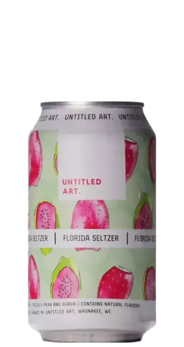 Untitled Art Florida Seltzer Prickly Pear Pink Guava