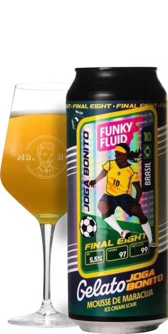 Funky Fluid Gelato: Joga Bonito (Final Eight - Brasil) 50 Smoothie Bier Bier kopen