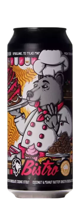 Deer Bear Bistro - Coconut & Peanut Butter Smooth Chocolate Cookie Stout