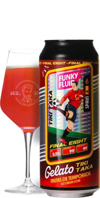 Funky Fluid Gelato: Tiki Taka (Final Eight - Spain) 50 Smoothie Bier Bier kopen