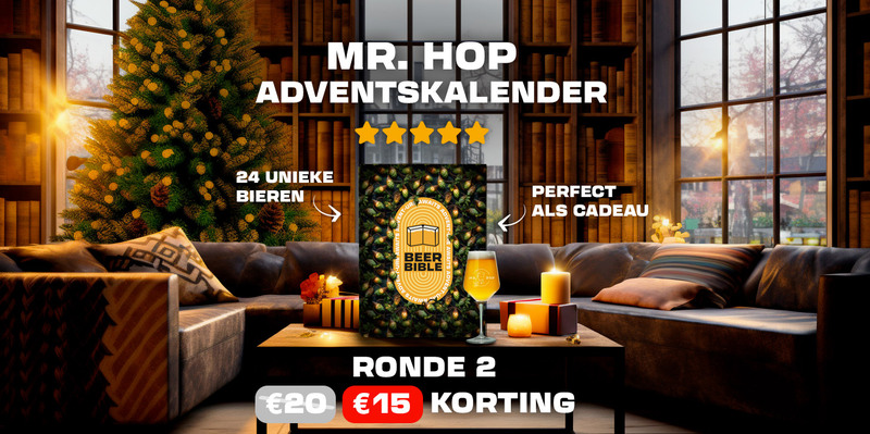 Mr Hop adventskalender speciaalbier aanbieding