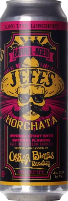 Oskar Blues Jefe’s Horchata Barrel-Aged Imperial Stout