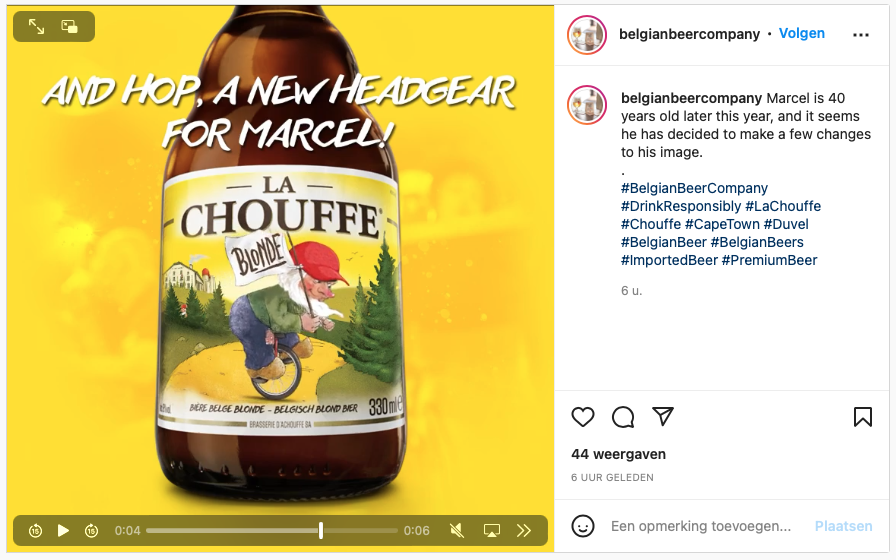 1 april grap over bier van La Chouffe