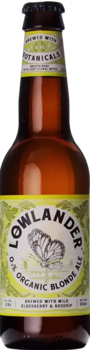 Lowlander Organic Blonde Ale 0,3% Fles
