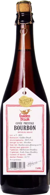 Van Steenberge Gulden Draak Cuvée Prestige Bourbon 2021 75 Quadrupel Bier kopen