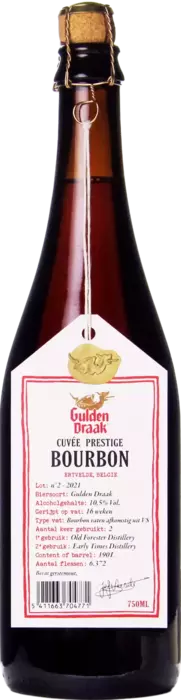 Van Steenberge Gulden Draak Cuvée Prestige Bourbon 2021