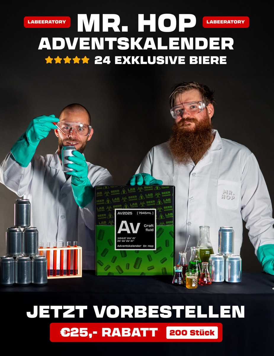 Der Mr. Hop Biere Adventskalender 2025