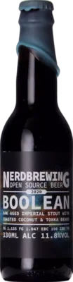 Nerdbrewing Boolean Oak Aged Imperial Stout With Toasted Coconut & Tonka Beans 33 Stout Bier kopen