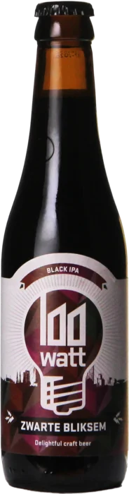 100 Watt Zwarte Bliksem 2025 33 Black IPA Bier kopen