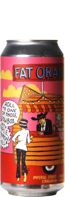Fat Orange Cat Brew Co. Roll Me One of Those, Cowboy Maple Syrup, Cinnamon and Vanilla