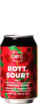 ROTT.sourt No. 1 Cherry & Raspberry 33 Smoothie Bier Bier kopen