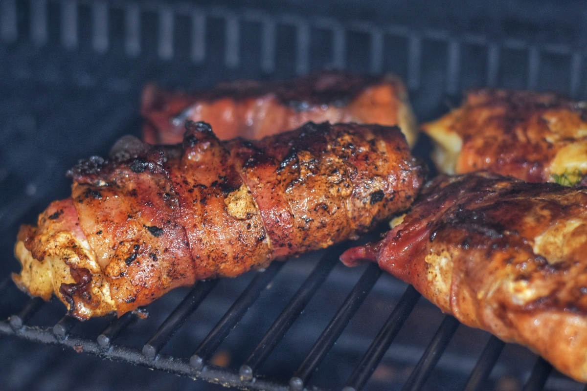 Grillen van de visfilets