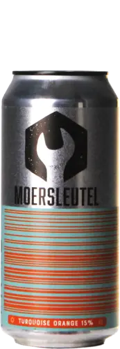 De Moersleutel Barcode Turquoise Orange