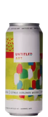 Untitled Art Citrus Berliner Weisse 